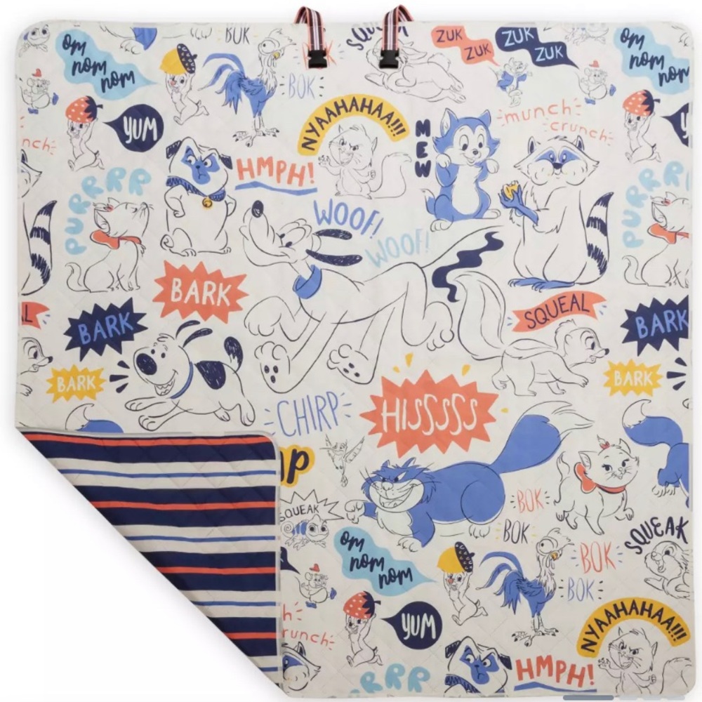 Disney Parks Disney Critters Reversible Travel Throw 🆕 - Picture 2 of 7